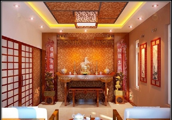 Mẫu thiết kế phòng thờ Phật Đẹp nhất 2018 phù hợp tâm linh
