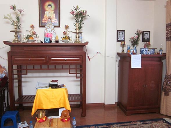 Hướng đặt bàn thờ Quan Âm Bồ Tát trong nhà theo mệnh