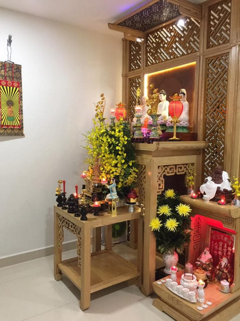 Cách đặt tủ thờ Phật Bà Quan Âm tại nhà để mang lại bình an