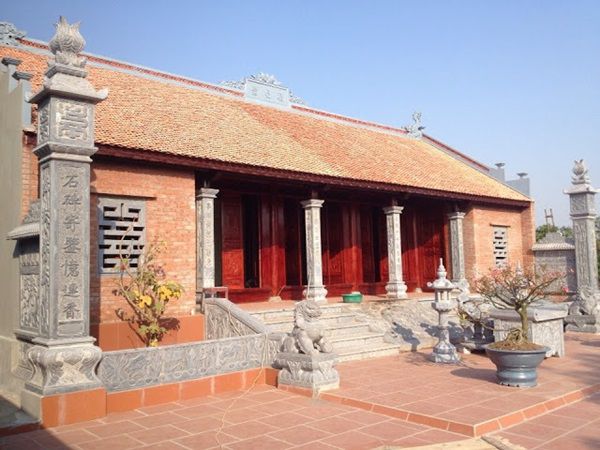 Mẫu thiết kế nhà thờ họ 5 gian CHUẨN đậm nét văn hóa Việt
