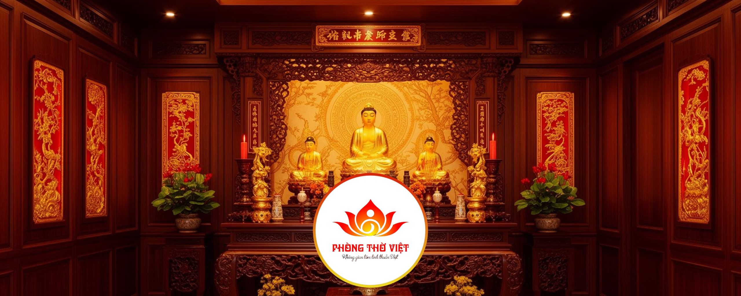 phòng thờ đẹp